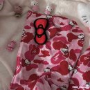 베이프 x 산리오/ BAPE Sanrio 콜라보 베이프 헬로키티 후드집업 / 베이프헬로키티반팔티 / M사이즈 후기