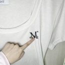 무센트 페링 미디 라운드넥 반팔 티 후기 슬림핏 몸매보정핏 추천