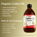 캐나다 유기농 캐스터오일 Caster oil 473mL (속눈썹영양제)