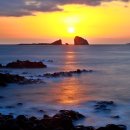 일출과 일몰 이미지