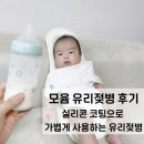 유리 - 전주시 덕진구 | 모윰 유리젖병 후기, 실리콘 코팅으로 가볍게 사용하는 유리젖병