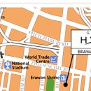 방콕호텔- 그랜드 하얏트 에라완 위치 지도 / Grand Hyatt Erawan 이미지