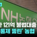 '4년 121억' 불법대출한 농협은행 직원…은행 내부통제 뚫은 수법은? 이미지