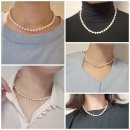 옷담 | 은빛담 진주목걸이 터키석목걸이 실착 후기 다양한 옷에 찰떡 조합