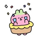 눈설레떡케이크 이미지