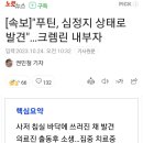 [속보] "푸틴 심정지 상태로 발견" 이미지