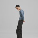 헤어오피스 | another office 어나더오피스 우먼 | 브이넥 니트&amp;생지 데님 팬츠 스타일링 및 제품후기