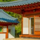 숲속 한옥 펜션 이미지