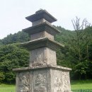 양양 진전사지 삼층석탑 이미지