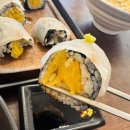 마마 김밥 | 부산서면스시집 마마도마 점심 가성비 맛집 광어소금김밥 물회 솔직후기