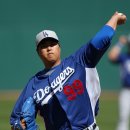 메이저리그 시범경기 다저스 류현진, 4회 고비 넘지 못했다…4.2이닝 3K 3실점 이미지