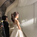퐁신스튜디오 | wedding | 부겐빌리아 스튜디오 촬영 후기 - 흰색 천막 배경