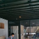 &lt;&lt; 선우칸막이 &gt;&gt; 강남 요가학원 칸막이공사 통유리칸막이 시공