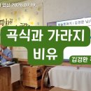 26년 7월 19일 주일예배 설교 - 곡식과 가라지 비유(김경환 목사) 이미지