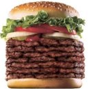 일본 버거킹에서 거대 버거「Windows 7 WHOPPER」판매 이미지