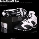 [품절]조던6 풋볼 클리트 오레오 Air Jordan 6 Retro TD Football Cleat &#39;Oreo&#39; 645419 110 풋볼화 야구화 포인트화 이미지