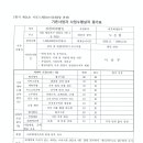 기존사업자 사업수행실적 평가표(정현회계법인) 이미지