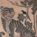 까치와 호랑이 이미지