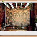 은해사 대웅전 후불탱화 및 삼장탱화 이미지