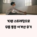 스트레칭 | 스트레칭 루틴으로 무릎 통증 줄인 후기