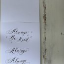 영문 모던 캘리그라피 2 이미지