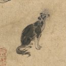 신윤복, 김홍도, 김득신의 삽살개 그림 비교 이미지