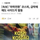 코스피 매도 사이드카 발동 이미지