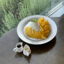 거제배수펌프장 | 부산 명지 카페 브런치 베이커리로 유명한 록산 카페 망고빙수 후기