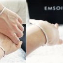 EMSOI | 14K 커플 팔찌 엠소이, 기념일 여자친구 선물로 딱