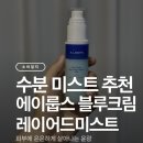 촉촉한 윤광미스트 에이룹스 블루 크림 레이어드 미스트 후기 | 촉촉한 수분 미스트 추천