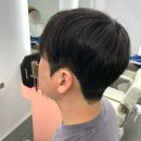 6807 | 산본역 남자미용실 크라운맨즈헤어 | 슬릭컷 다운펌 지한 디자이너 후기