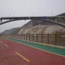 아라뱃길 서해갑문에서-아라한강갑문 자전거길이 전국으로연결되었읍니다 이미지