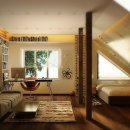 넓은 다락방 이미지