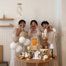 사월애 | [사월애부부] 익산 - 브라이덜샤워/ 화이트 파티테이블/ 브샤포즈추천