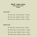 와바PC | [캐나다 로키] 세계 10대 절경 레이크루이스 + 모레인레이크 셔틀버스 정보