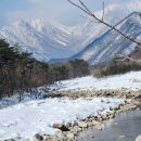 설악산 적설 이미지