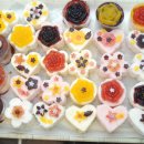 전통음식 만들기 카페에서ㅡ가지고 온 글-제목은_과일양갱떡케익 이미지