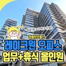 레이크원공인중개사사무소 | 동탄 레이크원 라이브 오피스 임대ㅣ복층·발코니·뻥뷰·즉시입주(사진O)