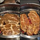통나무왕숯불갈비 | 화정역 송도갈비 평일 점심 세트 후기 | 돼지 vs 한돈 숯불양념구이 비교