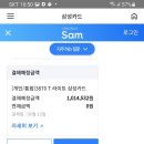 2021/06/09삼성카드(T라이트)제휴카드할인혜택기간2022/07월40만원사용17000원할인 이미지