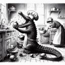 입큰개구리 이미지