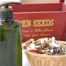 천연비누와 화장품 이미지