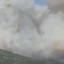 대구시 북구 노곡동 함지산 산불 확산 이미지