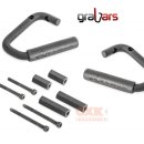18만원 USA가버정품 "그랩바" 멀티손잡이 블랙&amp;레드, JK Front &amp; Rear GraBars (Includes BLACK &amp; LED Rubber Grips) OXK 이미지