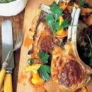 best lamb cutlets with special basil sauce 이미지