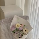 핑크로즈553 | 리시안셔스 파스텔 미니꽃다발 광주 쌍촌동꽃집 온로즈