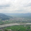 비 개인 후 이미지