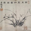 조이재 | 완당 김정희 묵란선면(墨蘭扇面) 진묵(眞墨) 발견