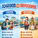 주식회사 아는여행사 | 자유여행과 패키지여행의 차이 알아보기