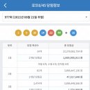 ★ 977회차 로또 당첨번호 ★ 02-09-10-14-22-44 보너스16 이미지